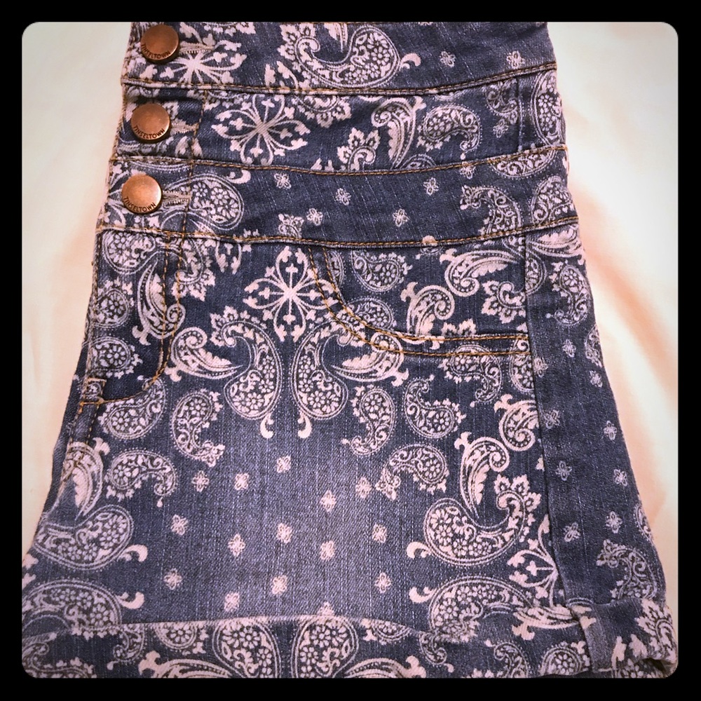 High waisted shorts
